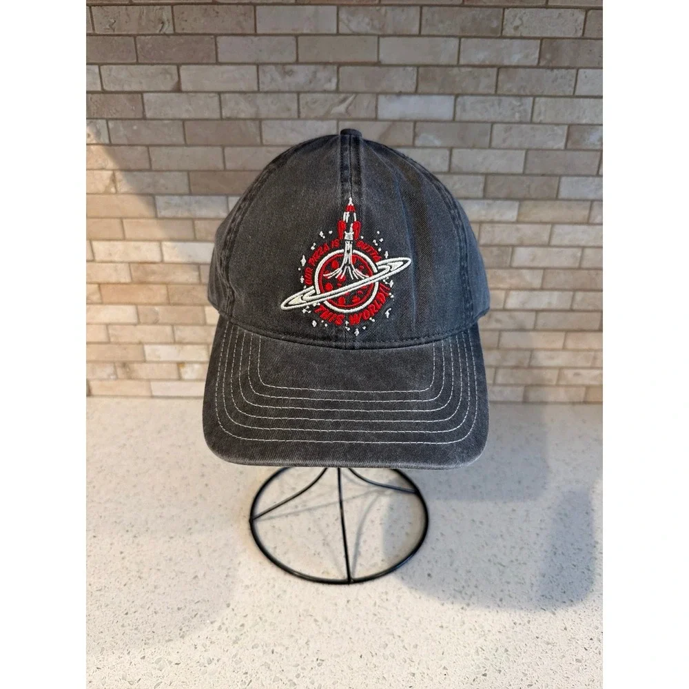 Disney Toy Story Pizza Planet Our Pizza Is Outta This World Baseball cap nwt